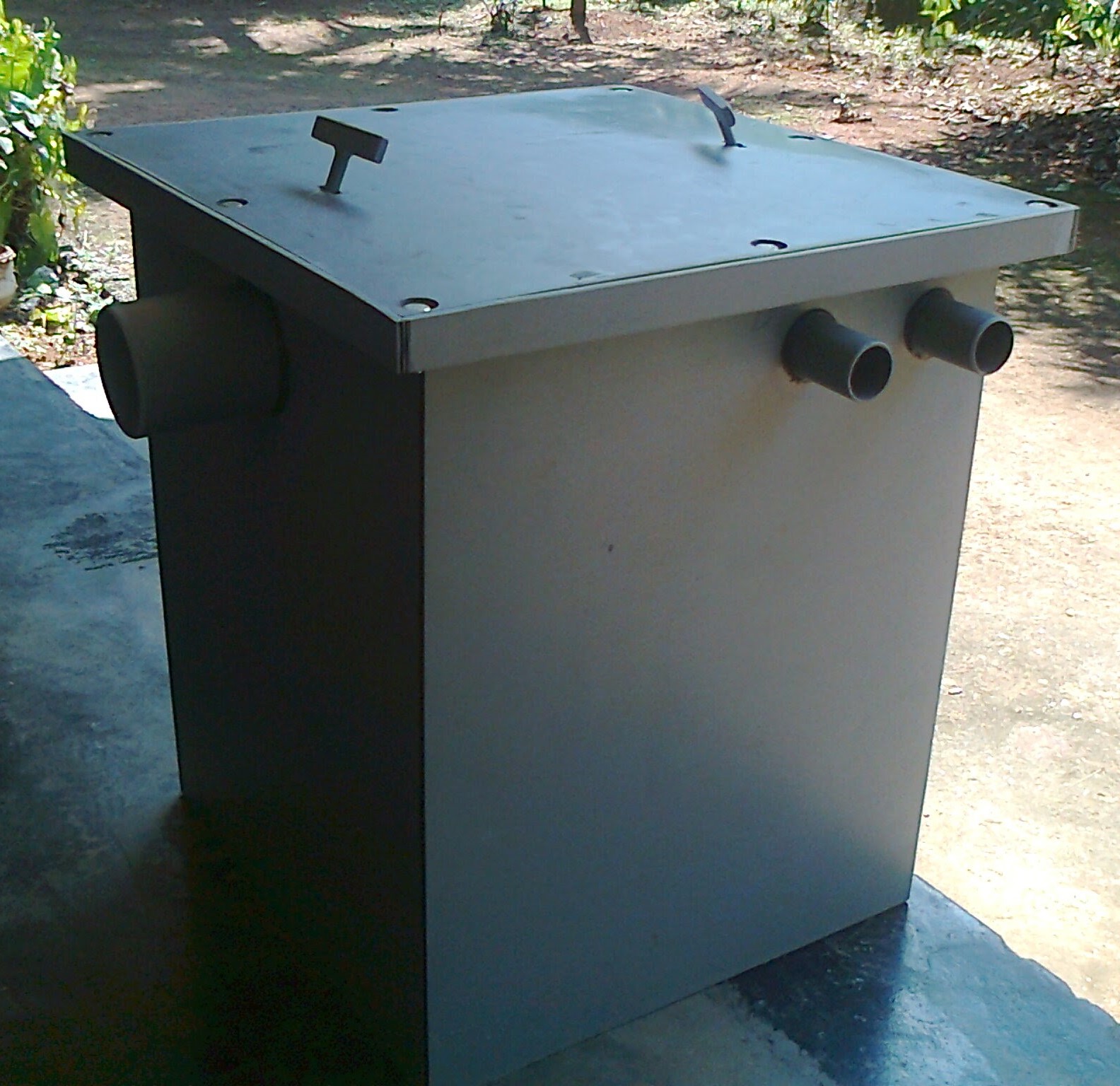 PVC FABRICATED SAND TRAP – GREASE TRAP INDIA